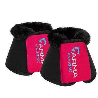 Shires ARMA SupaFleece Neoprene Over Reach Boots (Raspberry)