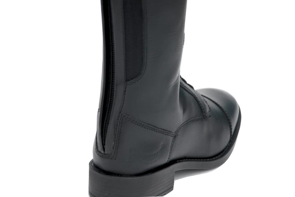 Rhinegold Young Rider Berlin Long Leather Riding Boots (Black)