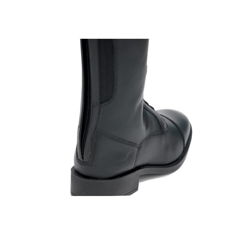 Rhinegold Young Rider Berlin Long Leather Riding Boots (Black)