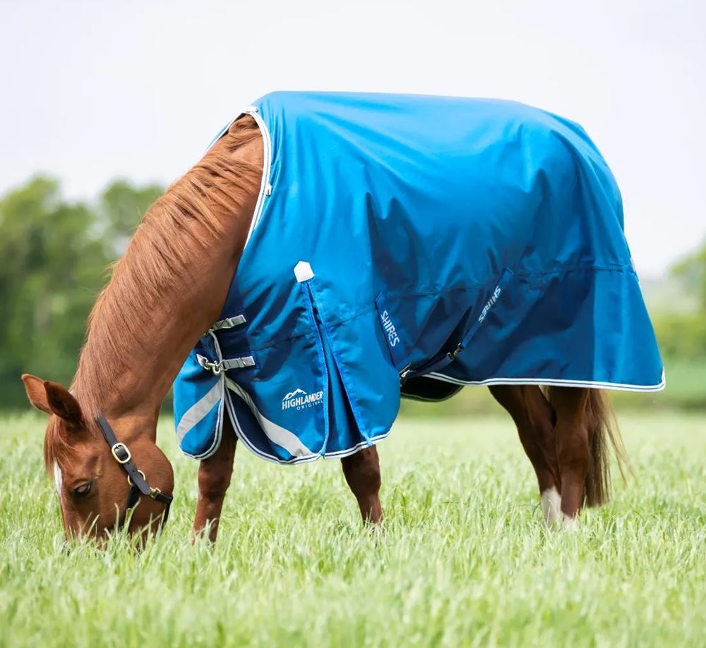 Shires Highlander Original 200 Turnout Rug (Blue)