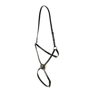 Kincade Classic Plain Raised Grackle Noseband (Black)