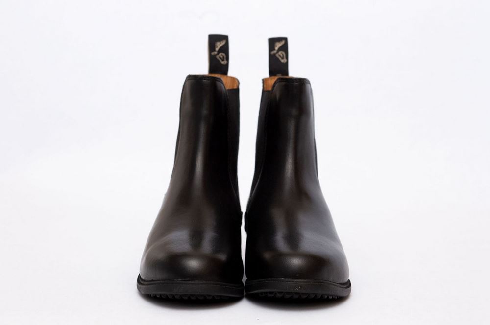 Gallop Childs Elegance Leather Jodhpur Boot (Black)