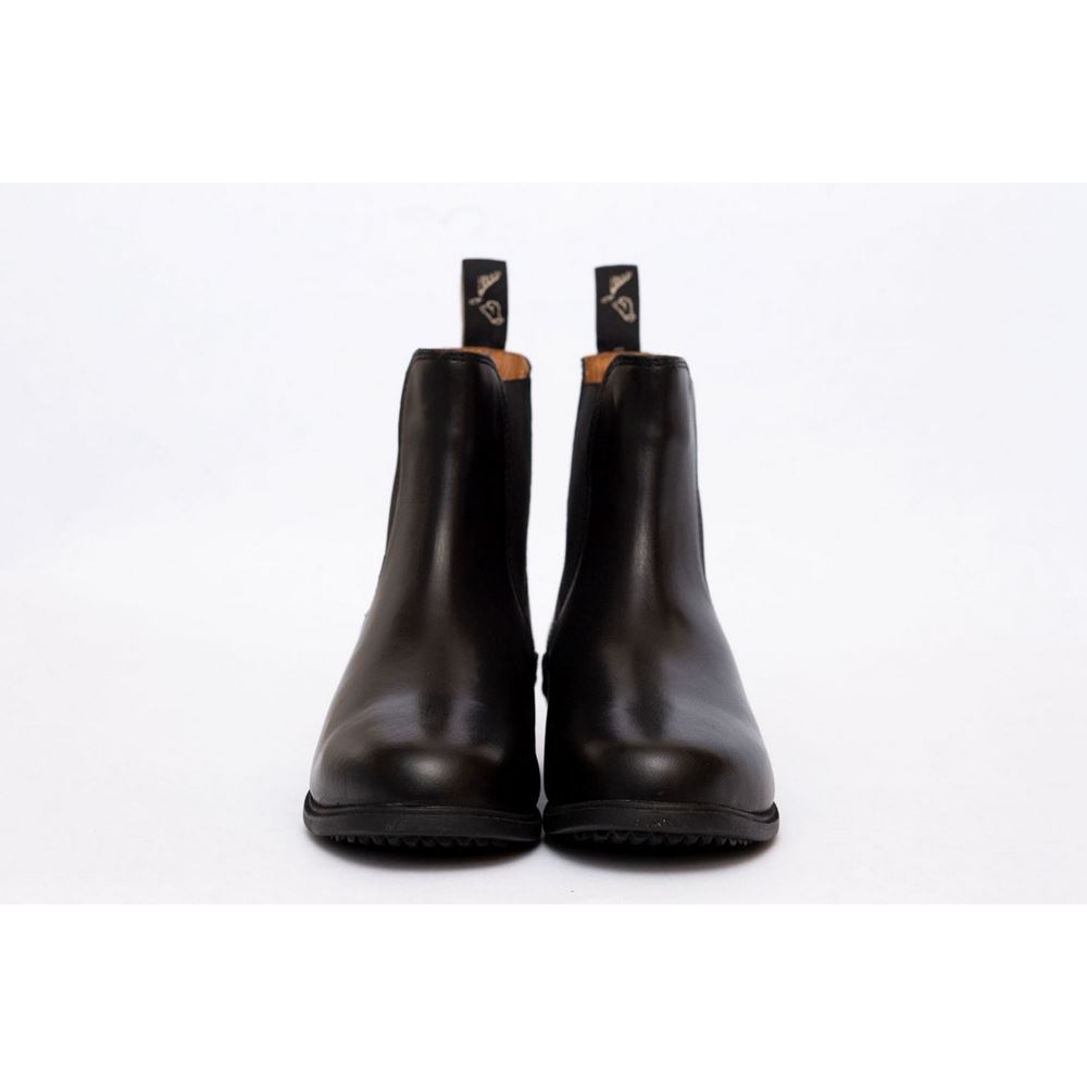 Gallop Childs Elegance Leather Jodhpur Boot (Black)