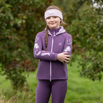 Giddy Up Gymkhana Zip Jacket by Little Rider (Purple/Lilac)