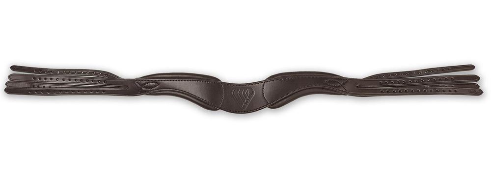 Shires Velociti Rapida FreedomFit Double Bridle Headpiece (Havana)