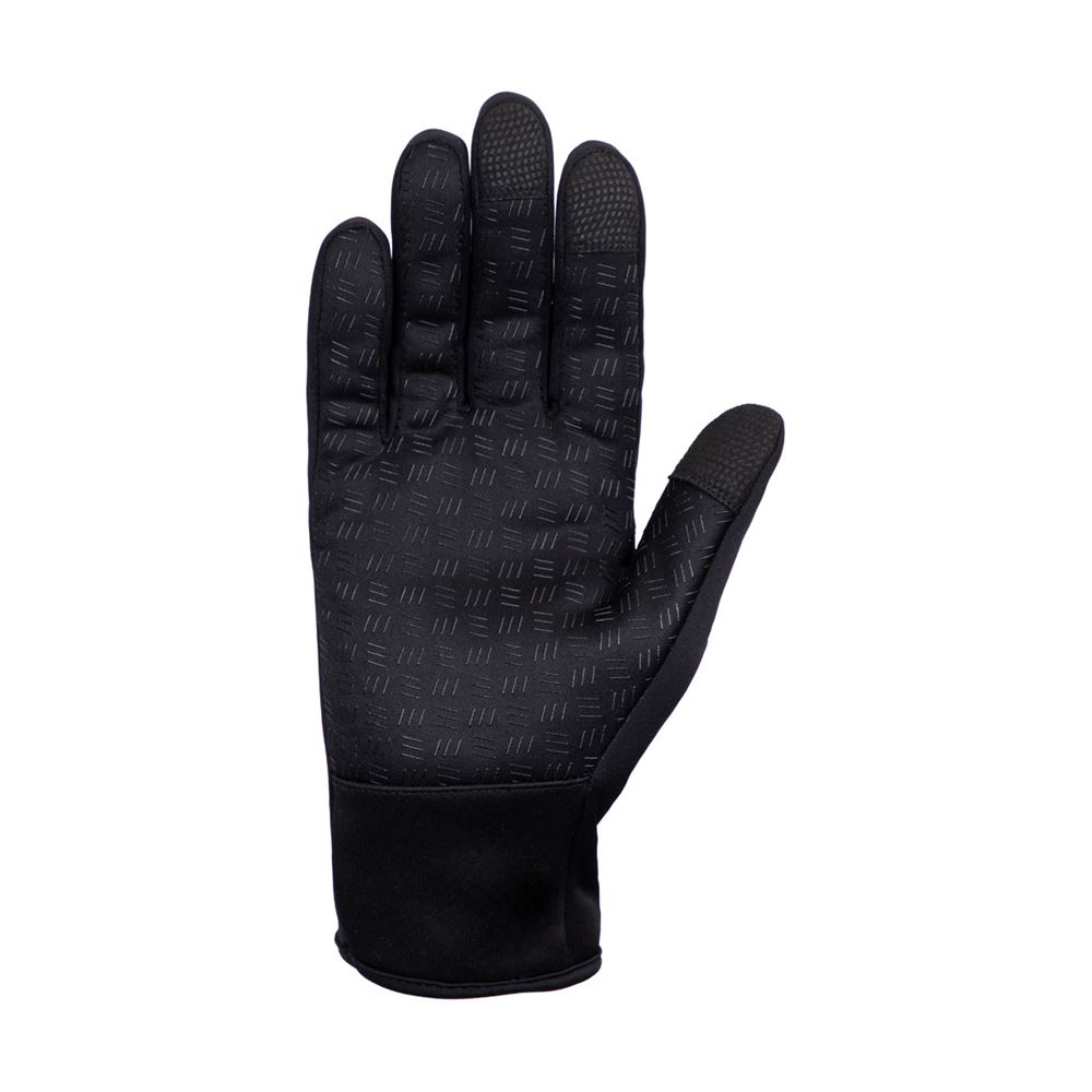 Hy Equestrian Stalactite Zip Riding and General Gloves (Black)