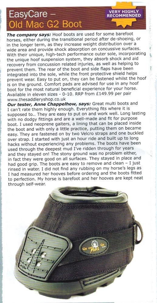 Old Macs G2 Multi Purpose Horse Boots (sizes 7-10)   