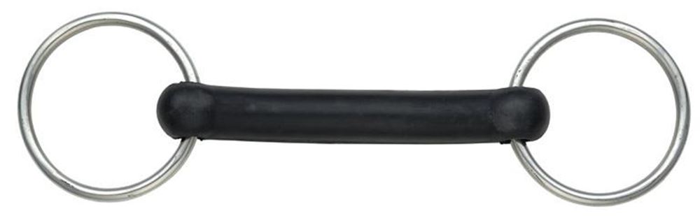 Loose Ring Flexible Rubber Snaffle