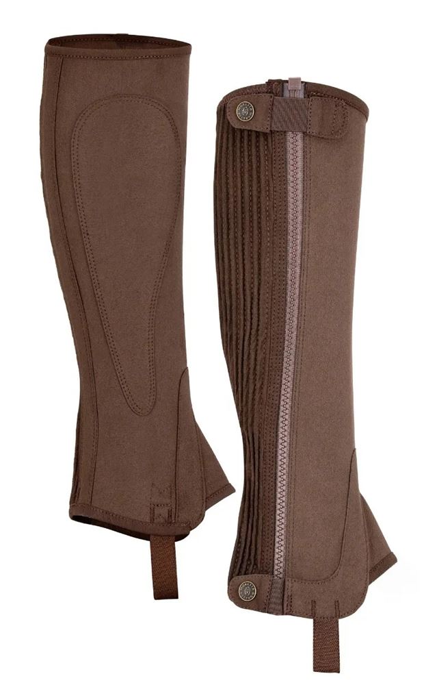 Shires Moretta Adults Amara Half Chaps (Brown)