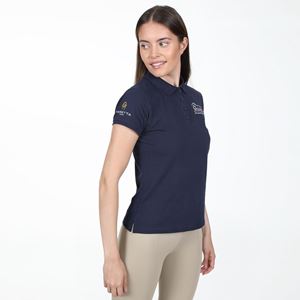 Shires Aubrion Branded Polo Shirt (Navy)