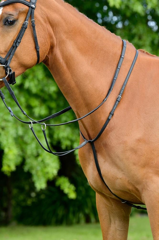 Weatherbeeta Collegiate Comfitec Opulux Plain Flat Running Martingale