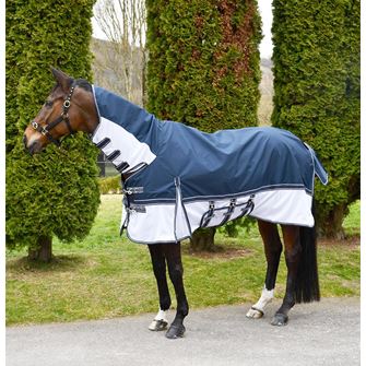 Rhinegold Sierra Waterproof Topline Fly Rug (Navy)