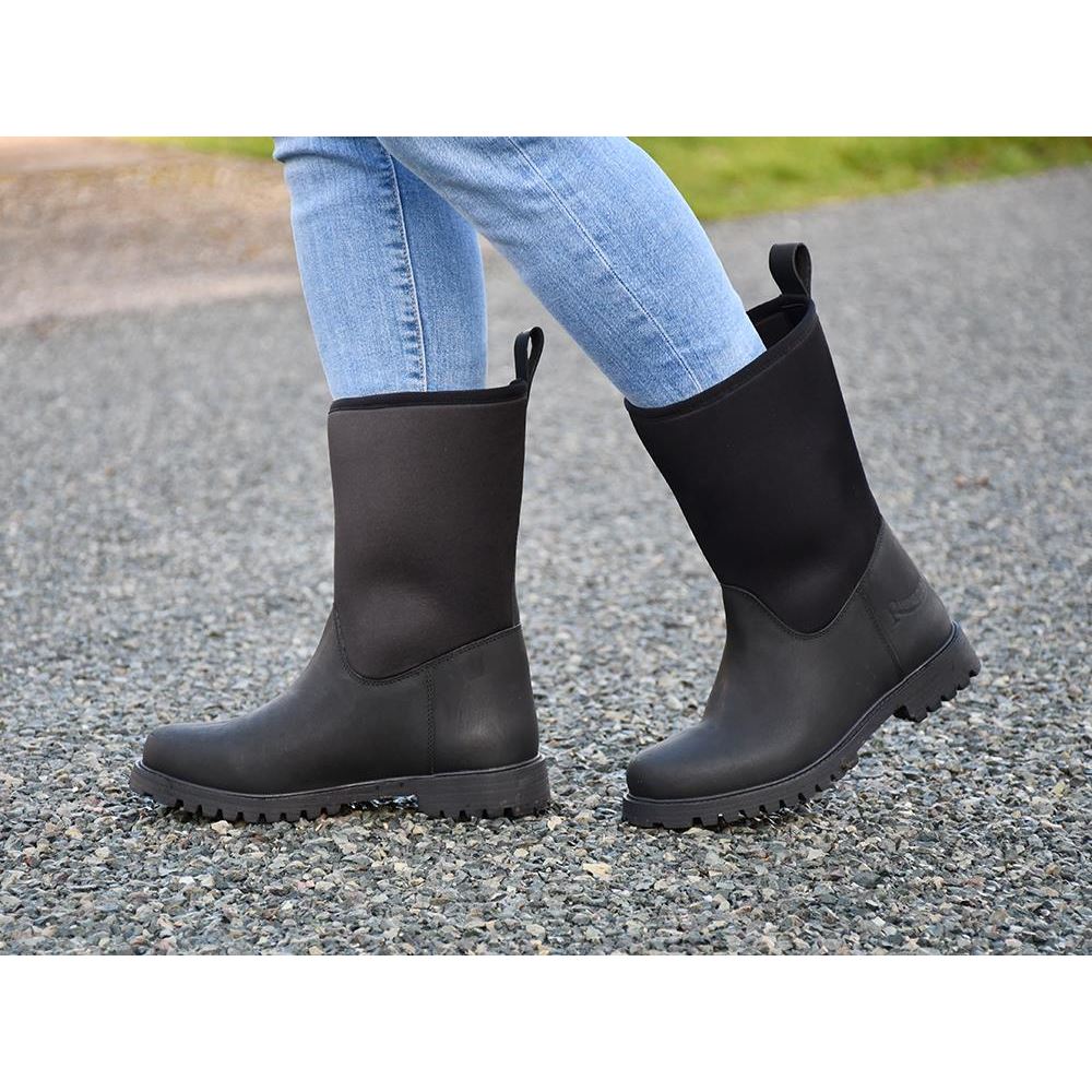 Rhinegold Montreal Country Boot (Black)