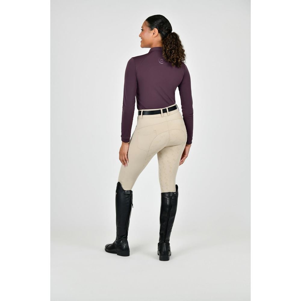 Dublin Cammy Comfort Twill Ladies Breeches (Biscuit)