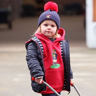 Shires Winnie & Me Padded Coat (Navy)