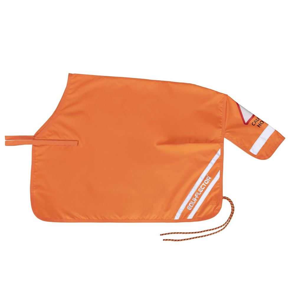 Shires Equi-Flector Waterproof Quarter Sheet (Orange)