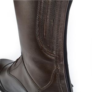 Shires Moretta Gianna Leather Riding Boots - Regular Height (Brown)