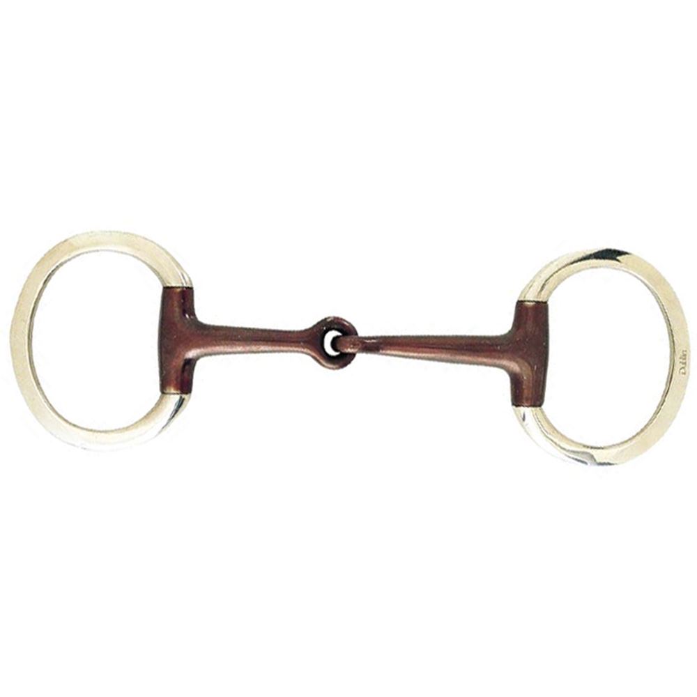 Korsteel Sweet Iron Jointed Eggbutt Snaffle Bit