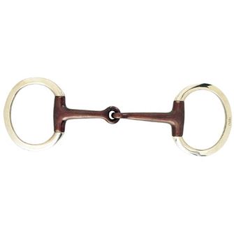 Korsteel Sweet Iron Jointed Eggbutt Snaffle Bit