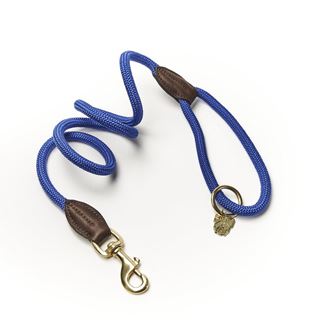 Shires Digby & Fox Fine Rope Lead (Blue)