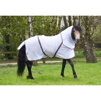 Rhinegold Kenya Fly Rug with Neck Cover (Grey)