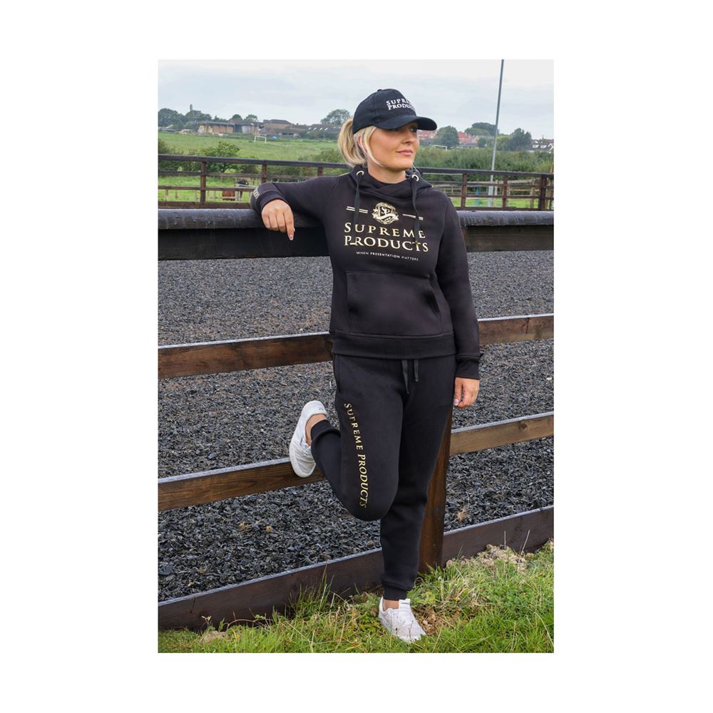 Supreme Products Active Show Rider Hoodie (Black/Gold)