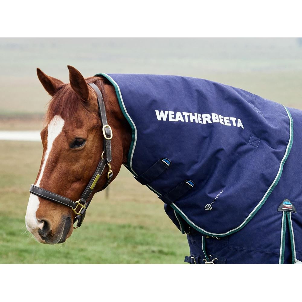 Weatherbeeta Comfitec Plus Dynamic Neck Cover - 0g (Navy/Forest Green)