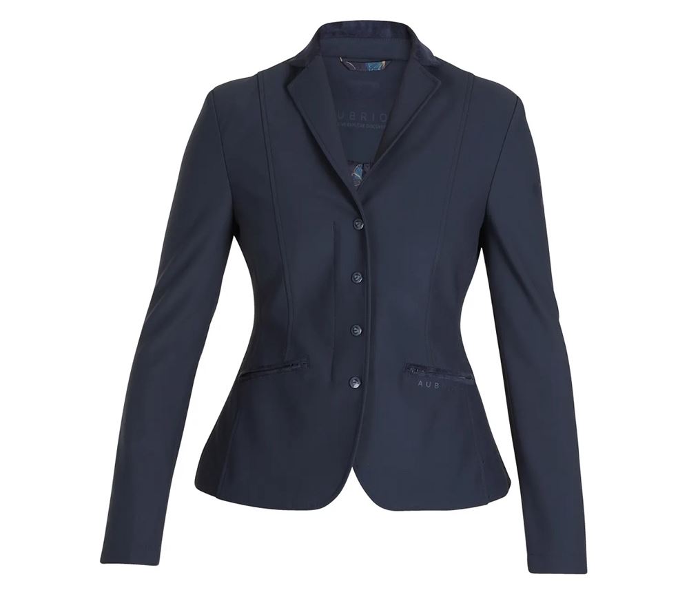 Shires Aubrion Brixton Show Jacket - Young Rider (Navy)