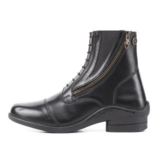 Shires Moretta Alessia Leather Paddock Boots (Black)