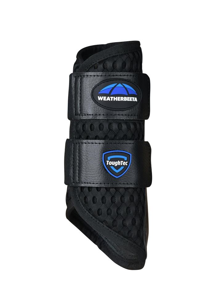 Weatherbeeta Tough-Tec Mesh Brushing Boots (Black)