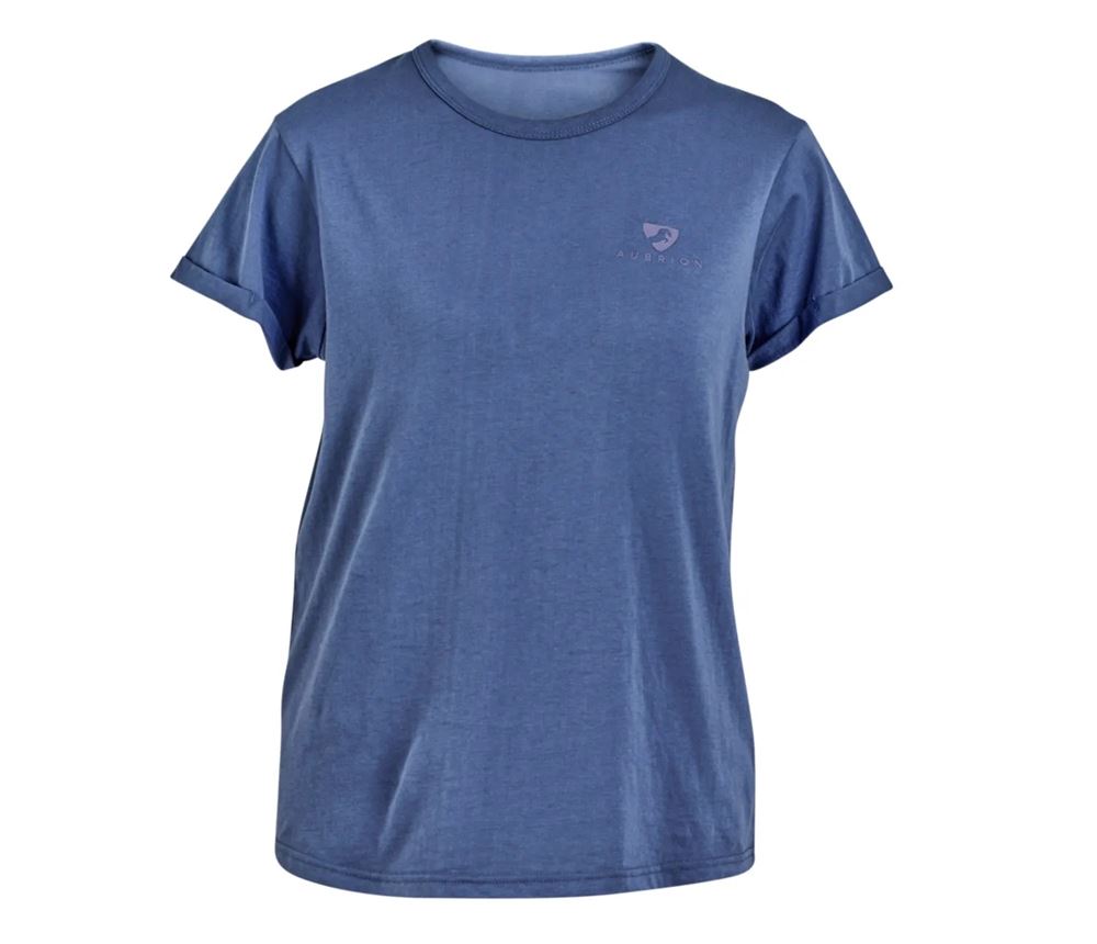 Shires Aubrion Repose Ladies T-Shirt (Blue)