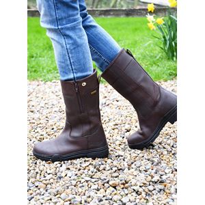 Rhinegold Hampton Mid Calf Country Boot (Brown)