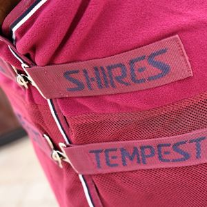 Shires Tempest Original Fleece/Mesh Cooler (Maroon)