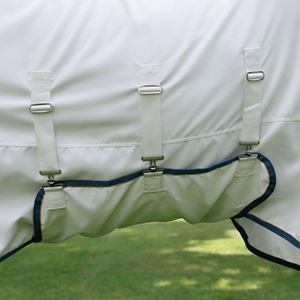 Shires Tempest Plus Sweet-Itch Combo (White)