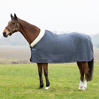 Hy Equestrian StormX Empra Polar Fleece Rug (Opal Grey)