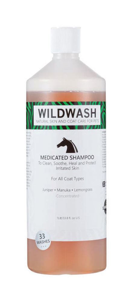 WildWash Horse Shampoo Medicated - 1 Litre