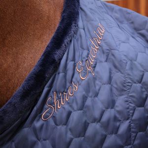 Shires Deluxe Quilted Rug (Navy)