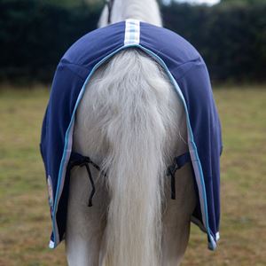 Gallop Ponie Navy Jersey Cooler Rug
