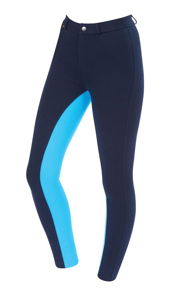 Saxon Warm Up Cotton Euro Seat Jodhpurs