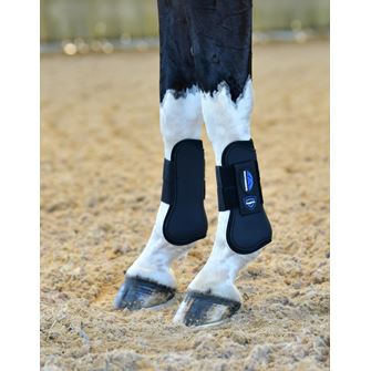 Weatherbeeta Tough-Tec Prime Open Front Boots (Black)