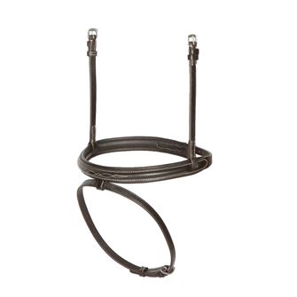 Shires Avignon Padded Raised Flash Noseband (Havana)