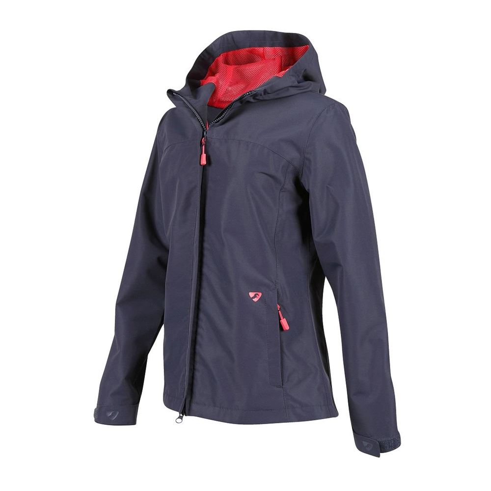 Shires Aubrion Cloudburst Rain Coat - Young Rider (Navy)