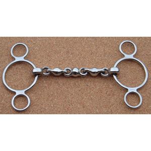 3 Ring Continental Waterford Snaffle