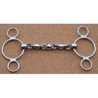 3 Ring Continental Waterford Snaffle