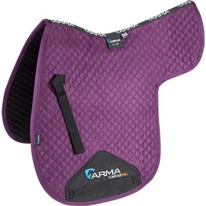 Shires ARMA Suede Numnah (Plum)