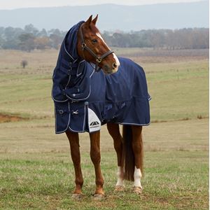 Weatherbeeta Comfitec Ultra Turnout Detach-A-Neck - 220g (Navy)
