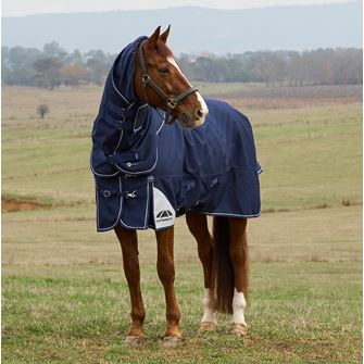 Weatherbeeta Comfitec Ultra Turnout Detach-A-Neck - 220g (Navy)