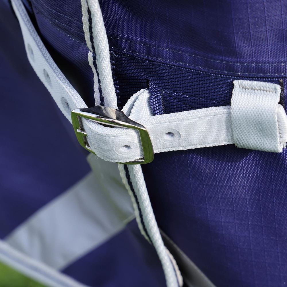 Shires Highlander Original Lite Turnout Rug & Neck Set (Navy)