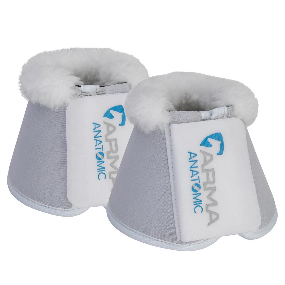 Shires ARMA SupaFleece Neoprene Over Reach Boots (White)
