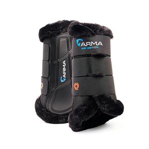 Shires Arma Motion SupaFleece Brushing Boots (Black)